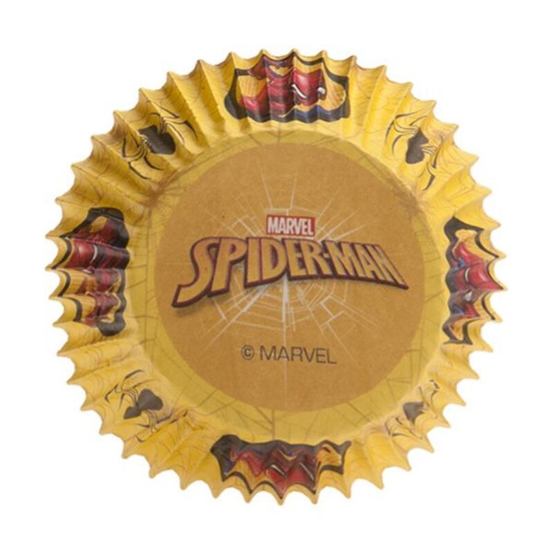 Caissettes à cupcake Spiderman (x 50)