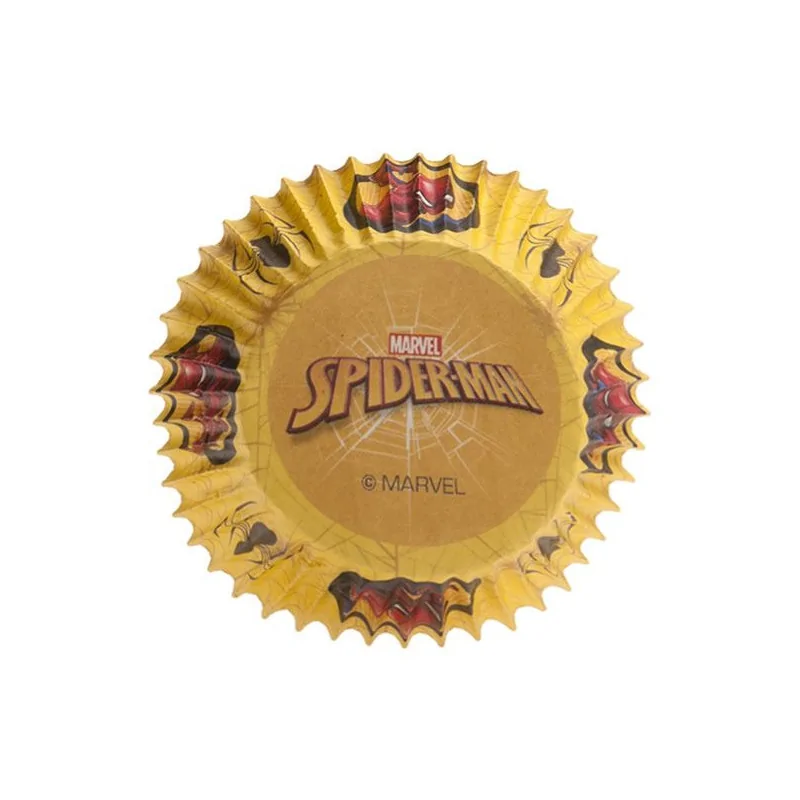 Caissettes à cupcake Spiderman (x 50)
