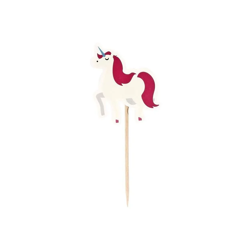 Cupcake Toppers Licorne (x12)