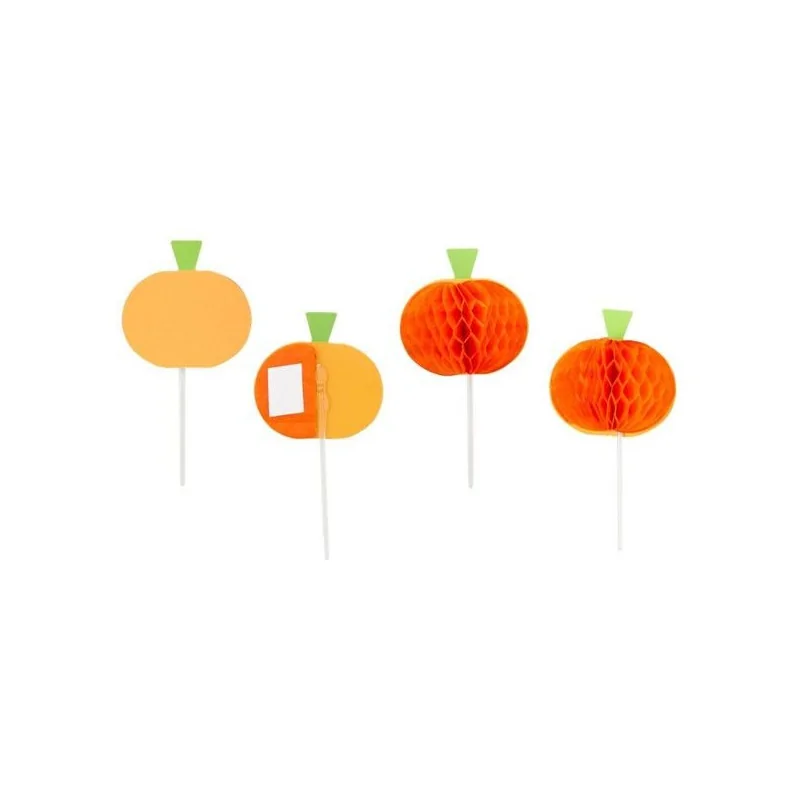Cupcake Toppers citrouille Wilton (x12)