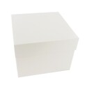 Boîte à gâteau blanche 41 x 41 x H 22 cm Patisdécor