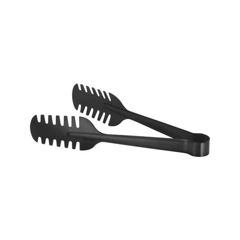 Pince à spaghetti Inox noire - 20 cm
