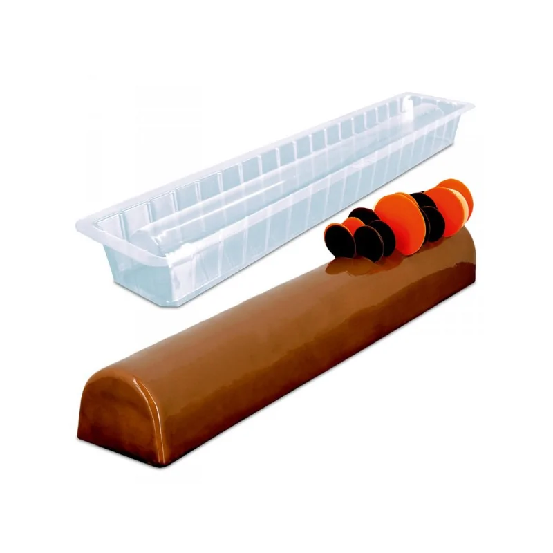 Moule à bûche demi rond (x12) 