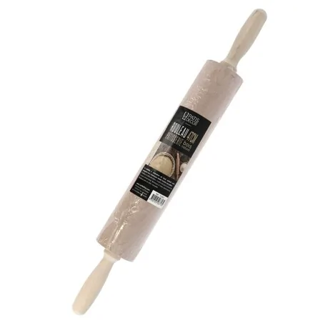 Rouleau à pâtisserie hêtre à poignées 47 cm Patisdécor