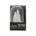 Cake Topper Sapins lumineux Patisdécor