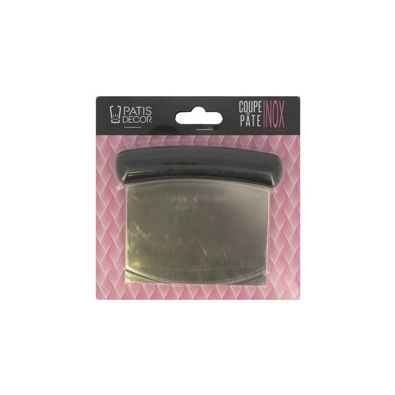 Coupe pâte lame droite en inox - Patisdécor