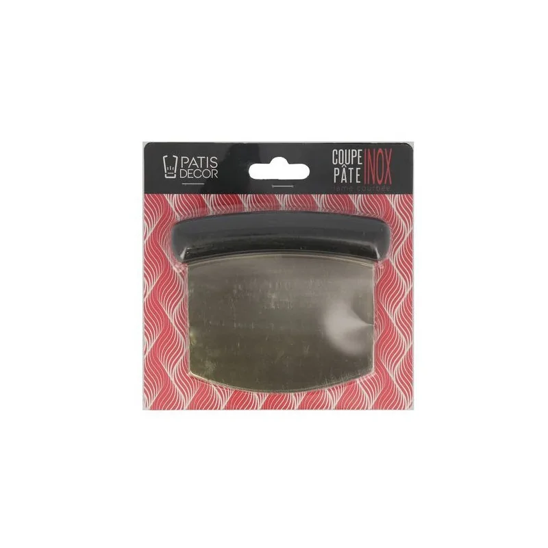 Coupe pâte lame courbée en inox Patisdécor
