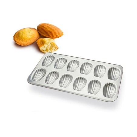 Moule à mini-madeleines - 20 empreintes - 39,5 x 12,5 cm - Gobel - Meilleur  du Chef