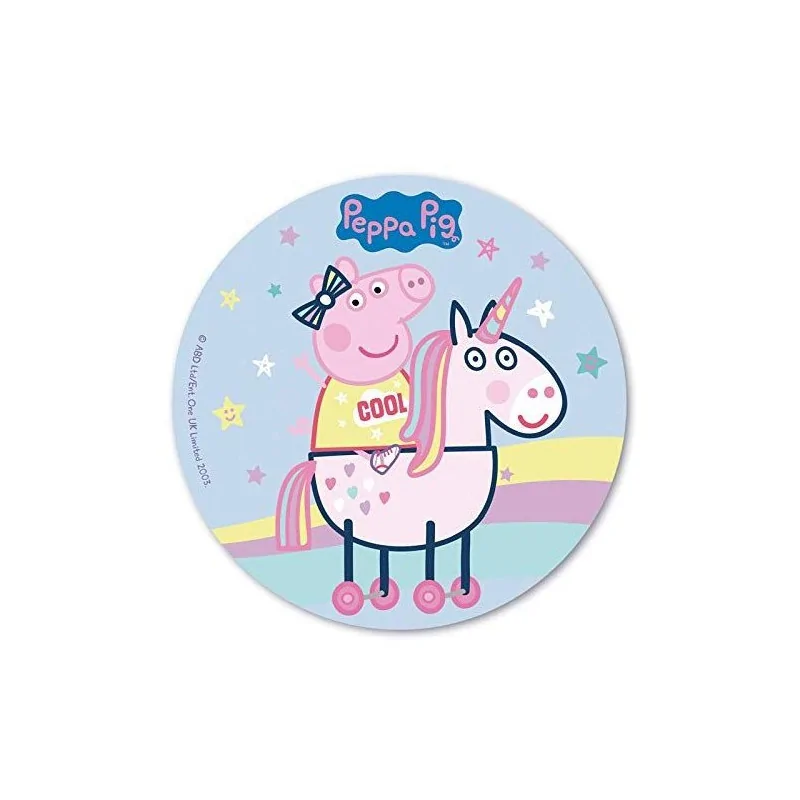 Disque Gateau Azyme Peppa Pig Cm Cerf Dellier