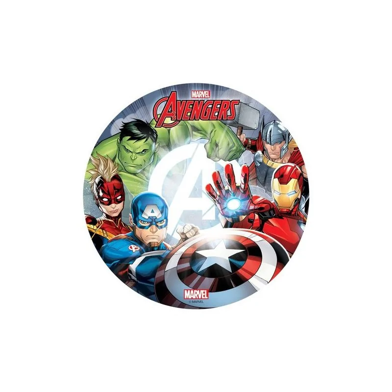 Otros Casa Jardin Y Bricolaje Superman Batman Avengers Deco Gateau Disque Azyme Comestible Anniversaire cm Casa Y Jardin