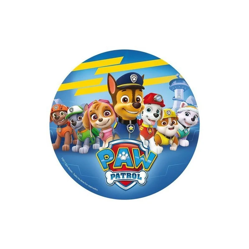 Disque azyme Pat'patrouille 20 cm 
