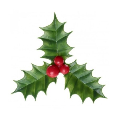 Décors Noël houx (x144)