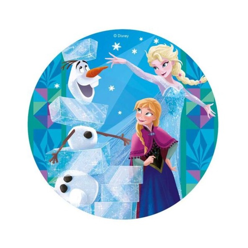 Disque azyme Reine des neiges 20 cm 