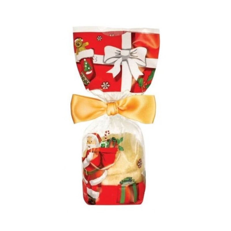 Sachet Confiserie Decor De Noel X50 Cerf Dellier
