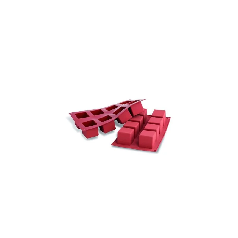 Moule silicone 8 grands cubes