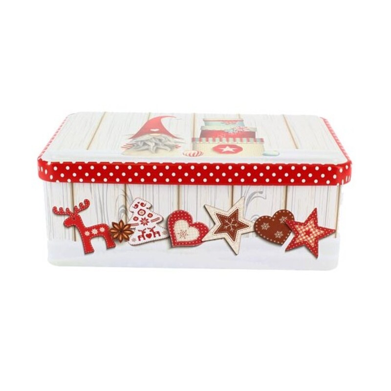 Boite A Biscuits Noel Scandinave Cerf Dellier Boite A Biscuits Noel Scandinave Cerf Dellier