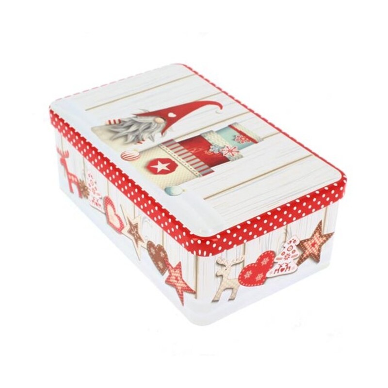 Boite A Biscuits Noel Scandinave Cerf Dellier Boite A Biscuits Noel Scandinave Cerf Dellier