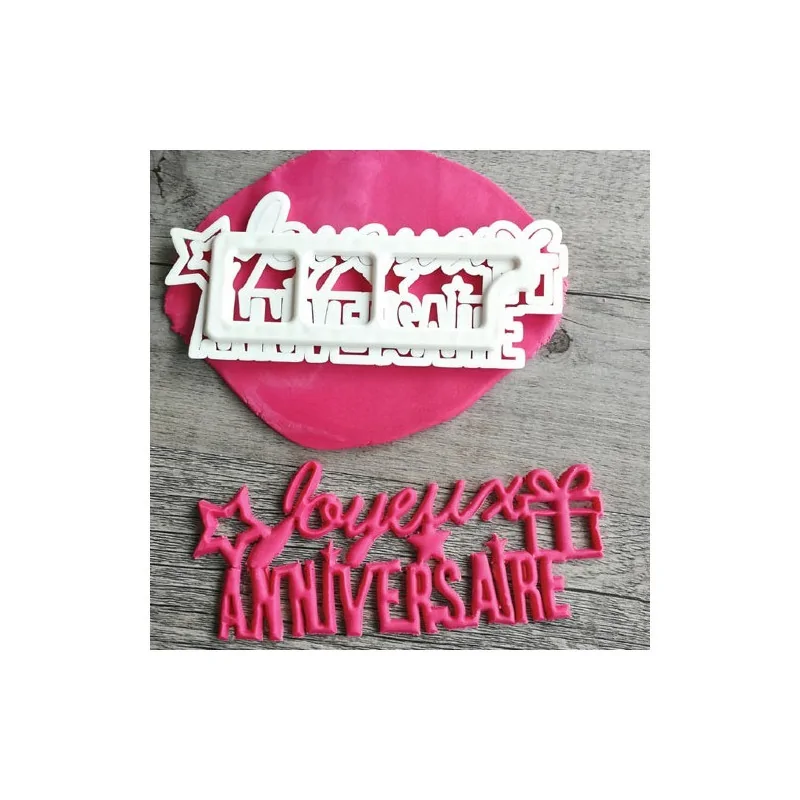 Découpoir Joyeux anniversaire