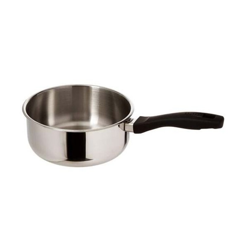 Casserole acier inox argenté