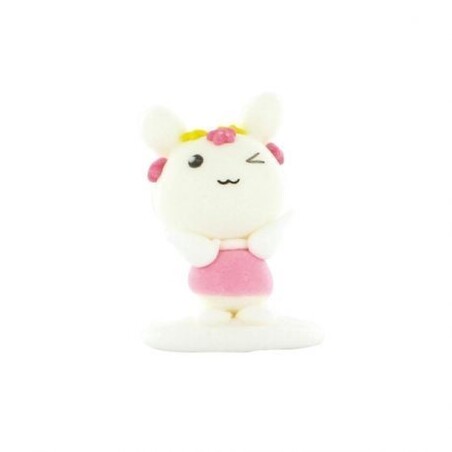 Décor comestible Lapin clin d'oeil (x24)