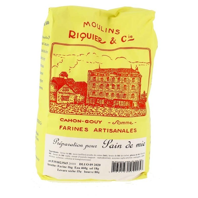 Préparation pain de mie 1Kg