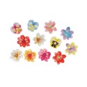 13 Fleurs 3D comestibles en azyme assorties Patisdécor 13 Fleurs 3D comestibles en azyme assorties Patisdécor