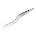 Pince a dresser courbée inox 16 cm Pince a dresser courbée inox 16 cm