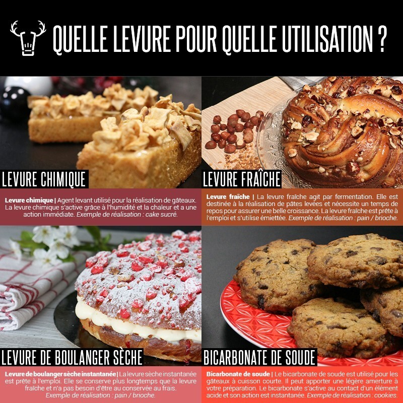 Levure chimique - poudre à lever 60 g Patisdécor