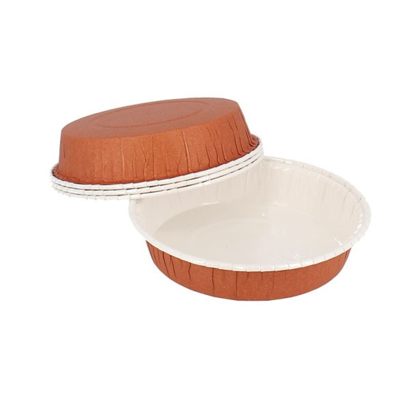 Moules ronds jetables 18,5 x 18,5 x 6 cm - Decora - 5 unités par 4,25 €