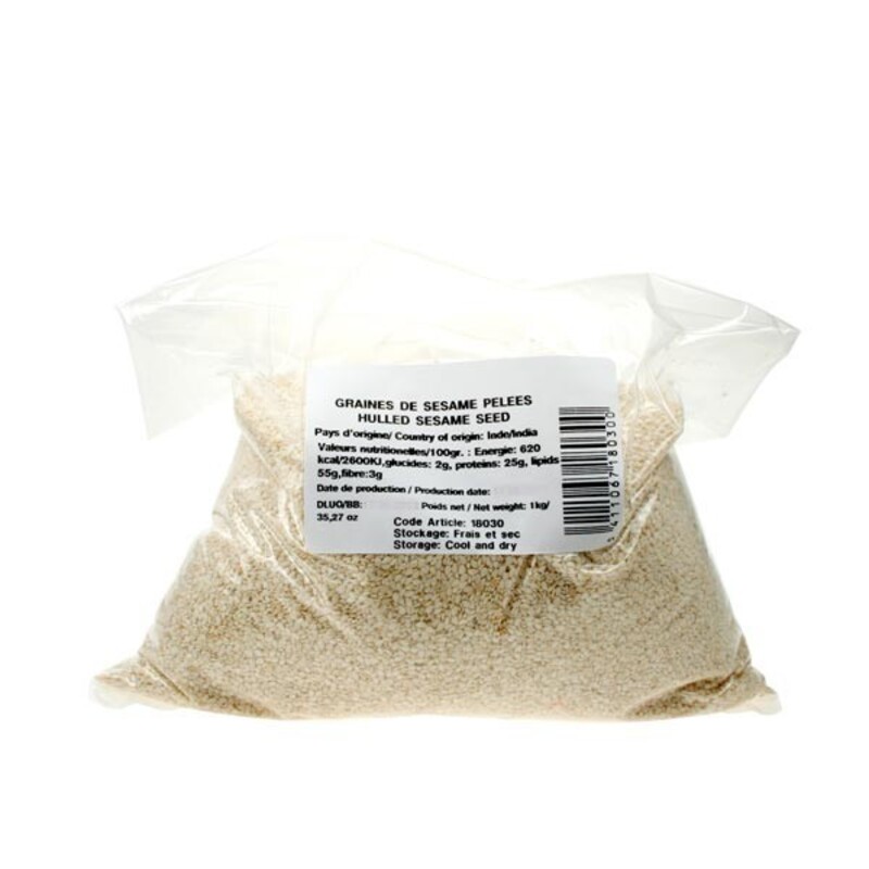 Graines de sésame blanc 1 kg