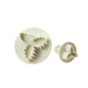 Emporte pièce éjecteur Triple feuille de Houx (x2) Emporte pièce éjecteur Triple feuille de Houx (x2)