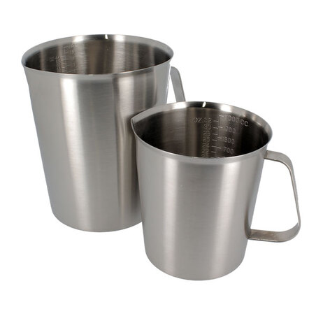 Verre doseur inox Patisdécor