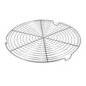 Grille à pâtisserie ronde avec pieds 24 cm