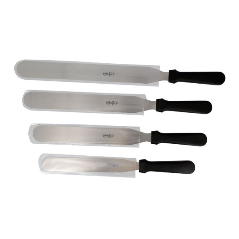 Spatule à lisser pâtisserie lame droite inox 30 cm