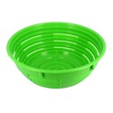 Banneton à fermentation plastique vert 19 cm Banneton à fermentation plastique vert 19 cm