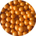 Décors perles dorées comestibles