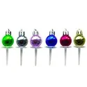 Décors boule de Noël assorties (x24) Patisdécor