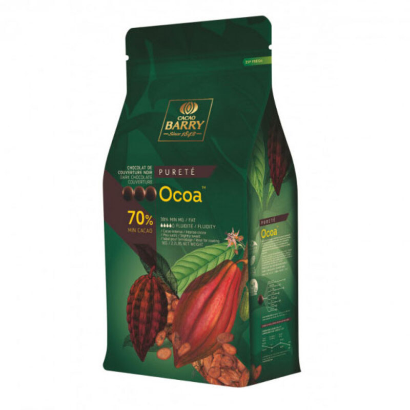 Chocolat de Couverture Noir Ocoa 5 Kg