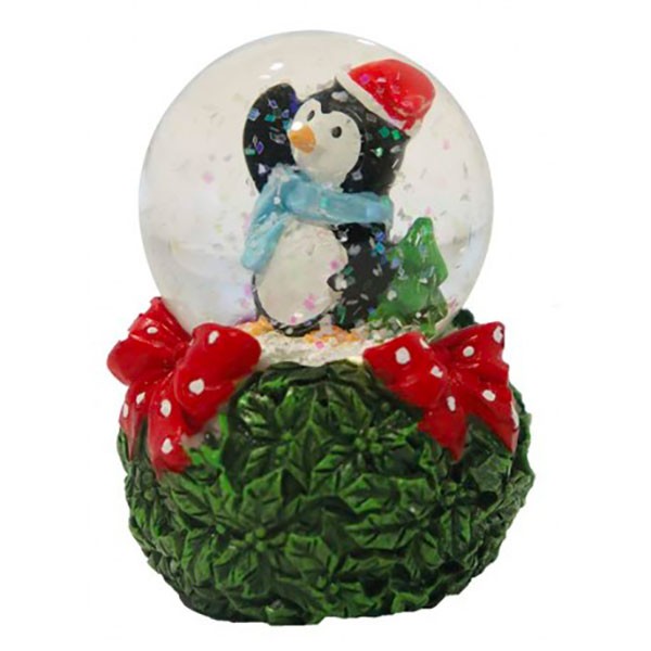 Cake Topper Boule A Neige Pingouin Patisdecor Cerf Dellier