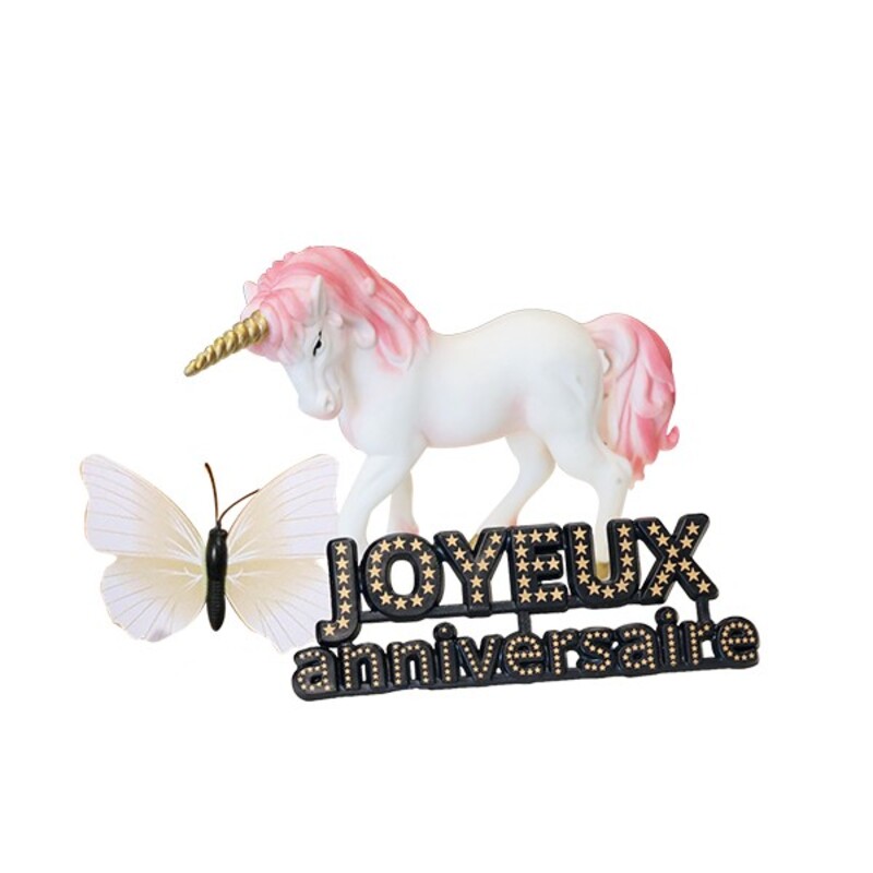 kit decoration gateau theme cheval