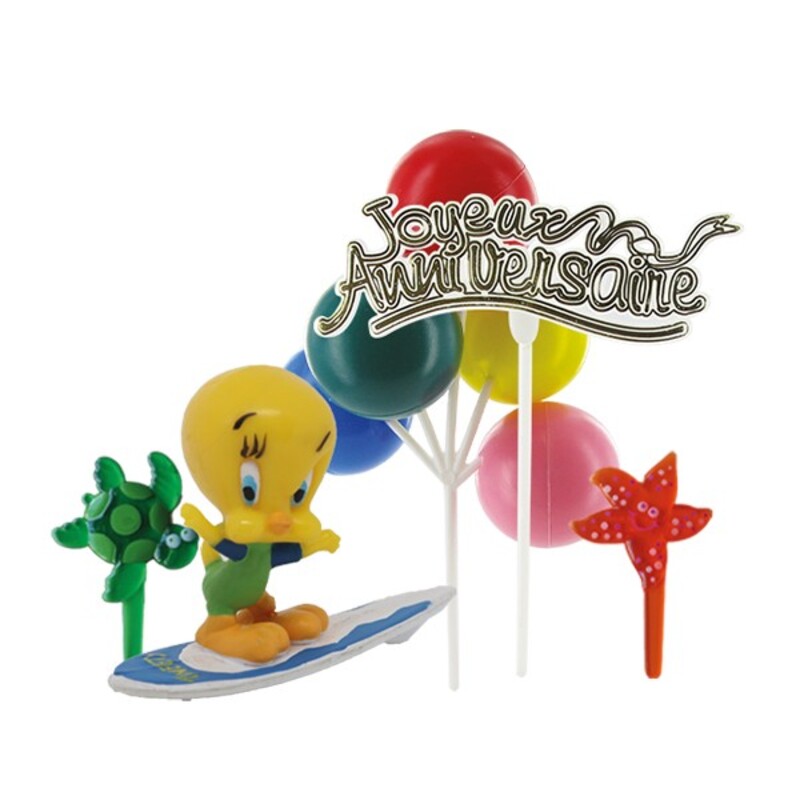 Kit Decor Gateau Titi Surfeur Cerf Dellier Kit Decor Gateau Titi Surfeur Cerf Dellier