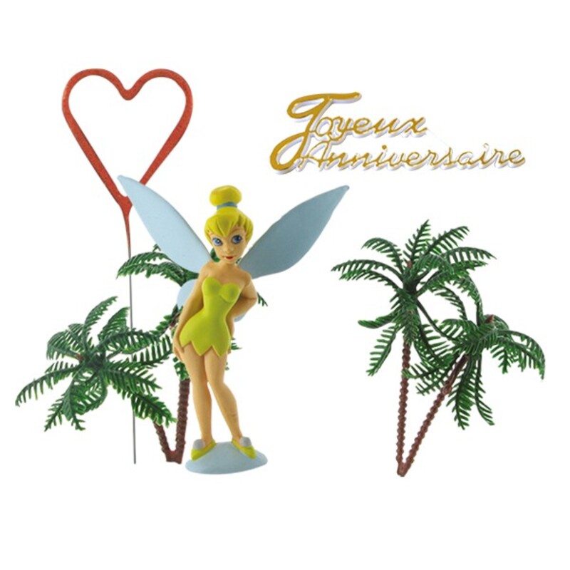 Kit Decor Gateau Fee Clochette Peter Pan Cerf Dellier Kit Decor Gateau Fee Clochette Peter Pan Cerf Dellier