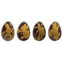 Oeufs 3D avec lapins et oiseaux de Pâques 26x37mm Oeufs 3D avec lapins et oiseaux de Pâques 26x37mm