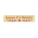 Rectangle Chocolat blanc Bonne Fête Maman (x66)