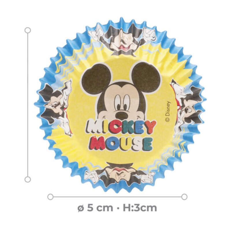 Caissette cupcake Mickey (x25)