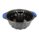 Moule à Kougloff anti-adhérent avec anses en silicone 22,5 cm Moule à Kougloff anti-adhérent avec anses en silicone 22,5 cm