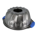 Moule à Kougloff anti-adhérent avec anses en silicone 22,5 cm Moule à Kougloff anti-adhérent avec anses en silicone 22,5 cm