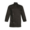 Veste de cuisinier manches longues noire Alban