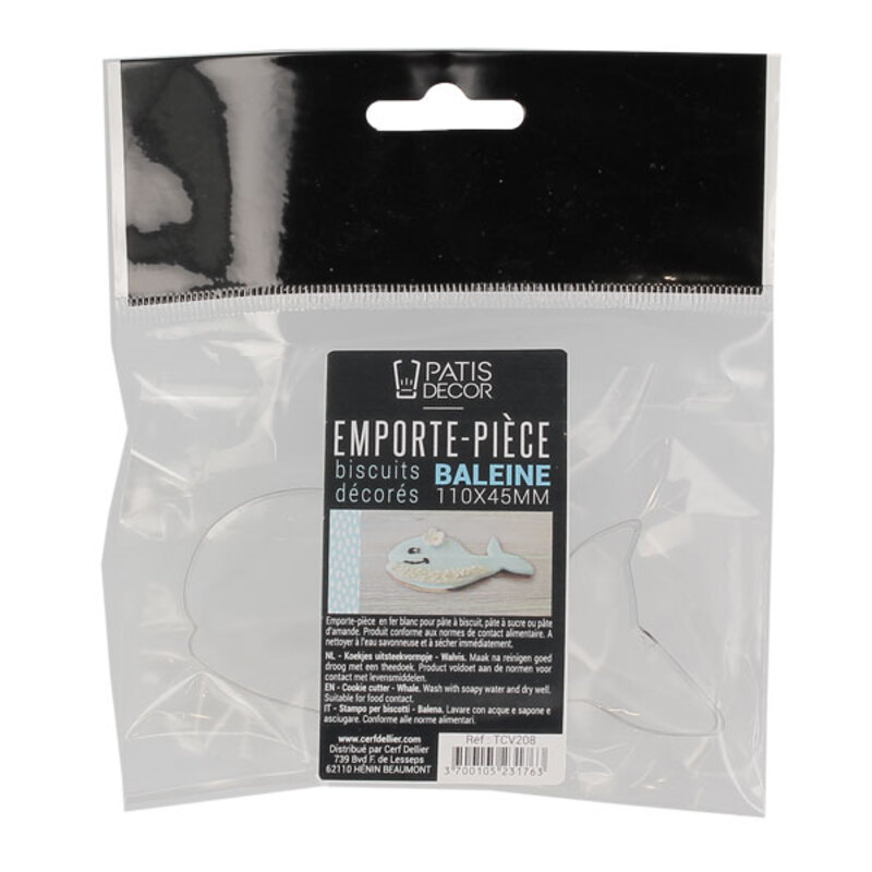 Emporte-pièce baleine 5,8 cm