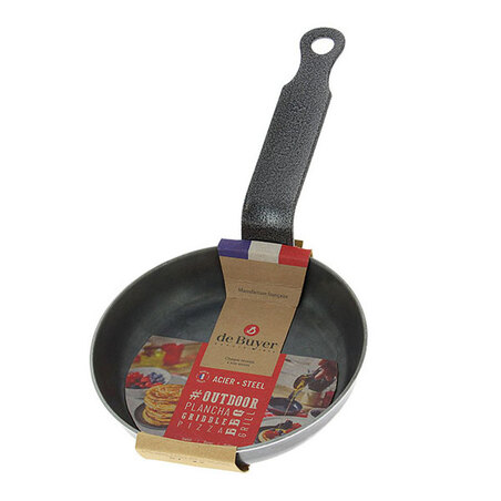 Poêle Ronde Ø 32 cm rouge - Choc Resto Induction - L'Anti Adhesif - De  Buyer - Appareil des Chefs